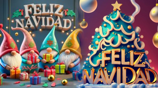 REVISA las mejores imágenes de Navidad creadas por la IA