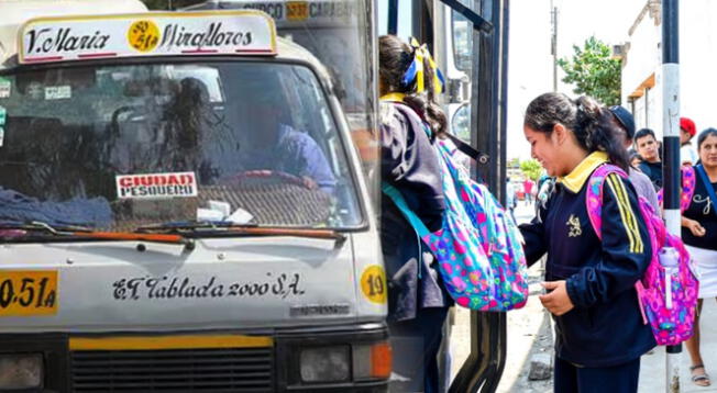 El Paro de transportistas habría generado que el Minedu evalué la suspensión de clases.