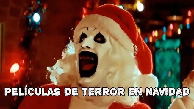 En Navidad podrás ver diversas películas de terror según tus gustos.