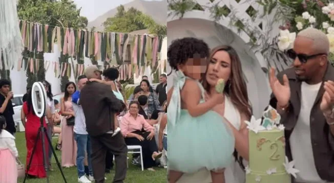 Darinka Ramírez y Jefferson Farfán publican detalles del cumpleaños de su hija