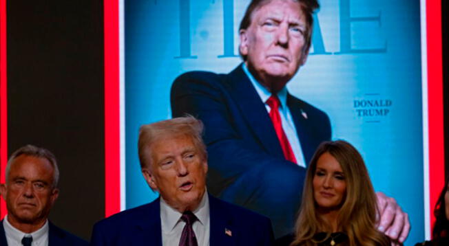 Donald Trump, presidente electo de EE.UU., es reconocido como "persona del año" por la revista 'Time'