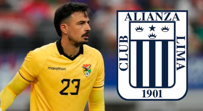 Alianza Lima contará con arquero Guillermo Viscarra.