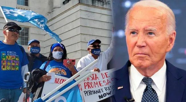 Inmigrantes beneficiarios del TPS inician huelga de hambre y hacen FUERTE pedido a Biden.