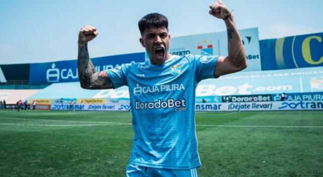 Santiago González con camiseta de Sporting Cristal durante el 2024