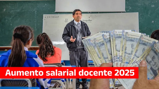 Conoce el monto que se le agregará al salario de los docentes en 2025.