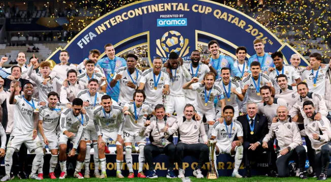 Real Madrid se quedó con el título de la Copa Intercontinental 2024.