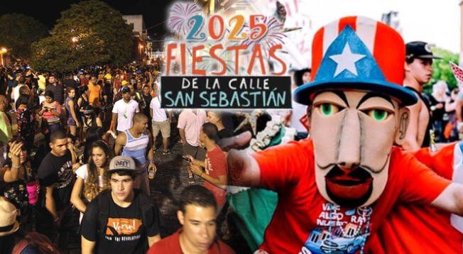 Fiestas de la Calle San Sebastián 2025 en Puerto Rico