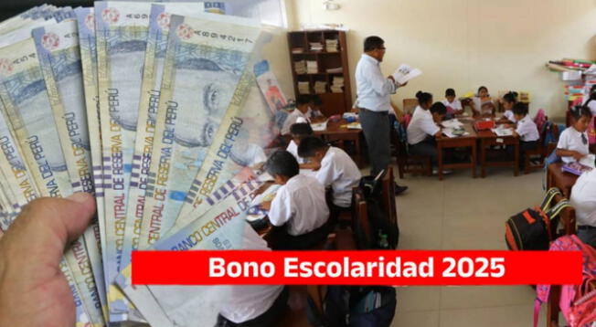 Bono Escolaridad: revisa si accedes al pago en enero 2025