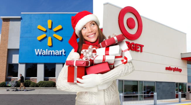 Tus compras de Navidad estarán a salvo con los horarios extendidos de Walmart y Target.