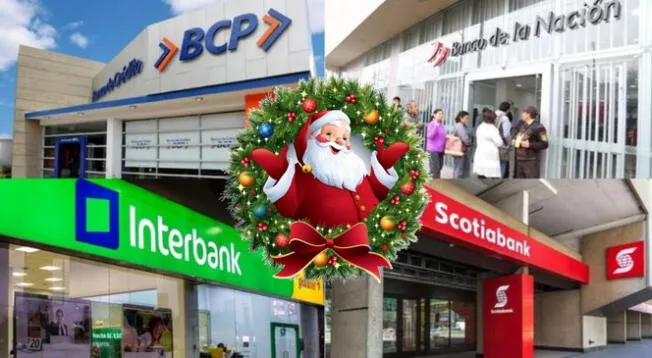 Horarios de atención en Navidad de BPC.