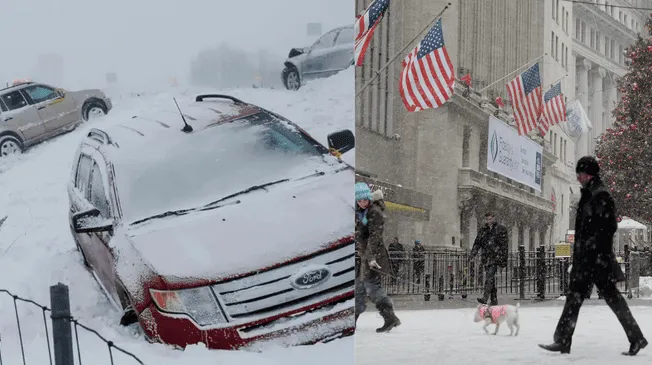 EE. UU. se enfrenta a intensas nevadas y lluvias durante fiestas navideñas.