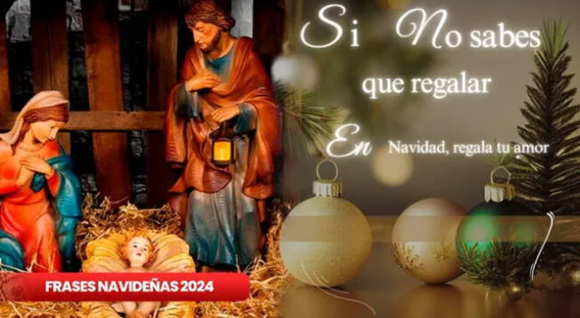 Frases para dedicar en Navidad 2024: revisa el listado