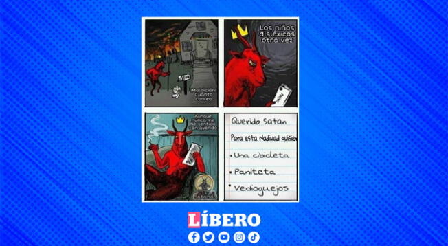 ¿Santa o Satán? Una equivocación frecuente al momento de pedir los regalos.