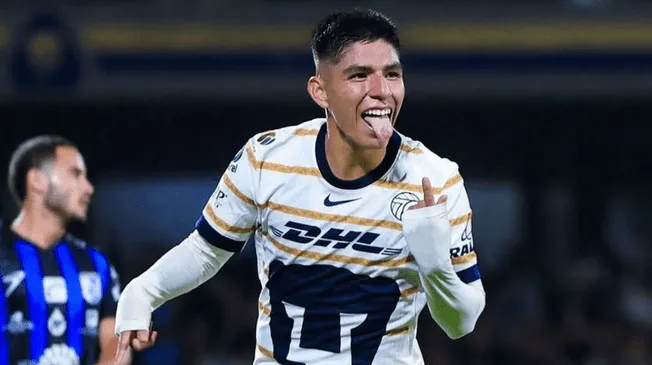 Piero Quispe fue uno de los más destacados en Pumas UNAM en el Apertura MX 2024.