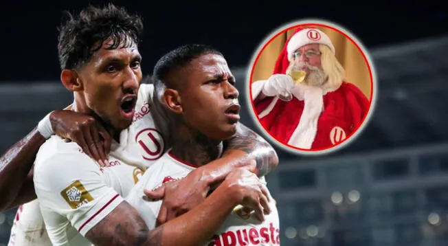 Universitario y el polémico mensaje de Papa Noel.