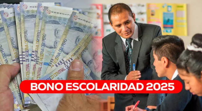 Accede a la lista de beneficiarios del Bono Escolaridad que se entregará en el año 2025.