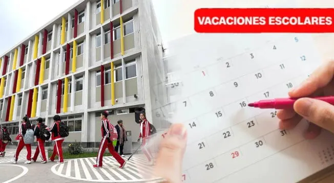 Vacaciones escolares 2025: conoce las nuevas fechas del calendario