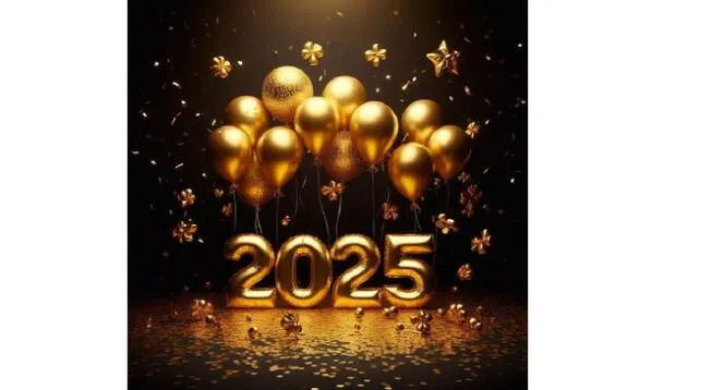 Feliz Año Nuevo 2025: diviértete con las mejores imágenes para festejar