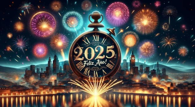 Feliz Año Nuevo 2025: descarga las imágenes para la celebración