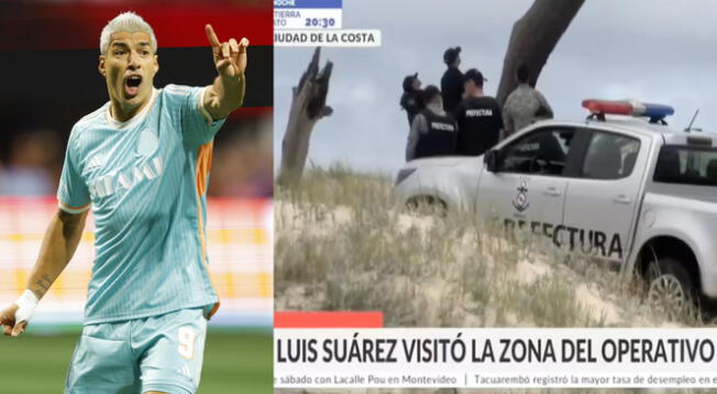 Luis Suárez interrumpió sus vacaciones para persuadir a un hombre que quería suicidarse.