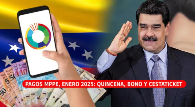 Los pagos MPPE comenzaran a entregarse en los próximos días de enero, según Nicolás Maduro.