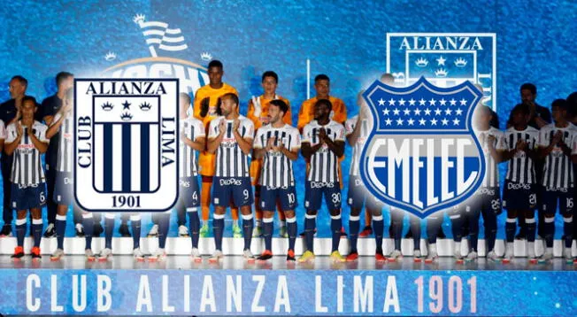 Alianza Lima se presentará Emelec.