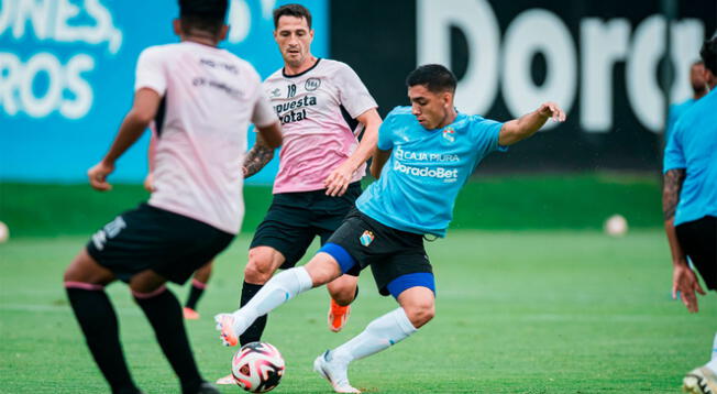 Sporting Cristal y Sport Boys jugaron un partido amistoso este miércoles en La Florida.