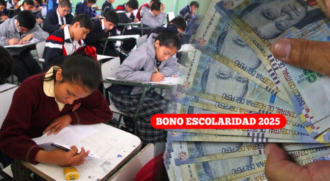 El Bono Escolaridad de 400 soles comenzará a entregarse desde enero o febrero.