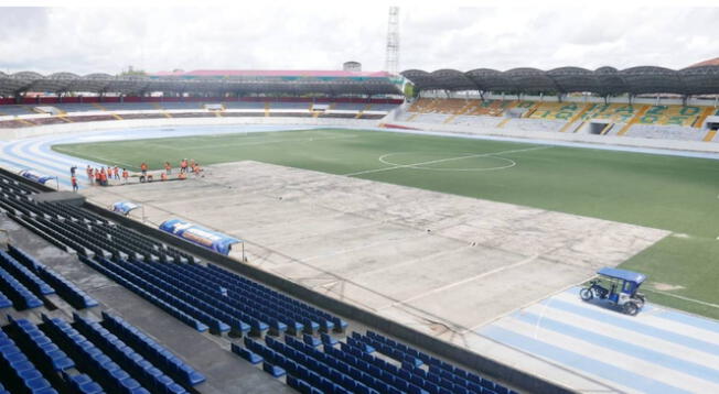 Así luce el Estadio Max Augustin donde jugará Comerciantes FC