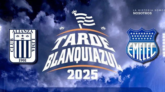 La Tarde Blanquiazul 2025 entre Alianza Lima vs. Emelec se podrá ver gratis.