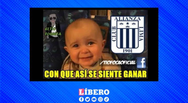 Memes tras ganar el partido de Alianza Lima.