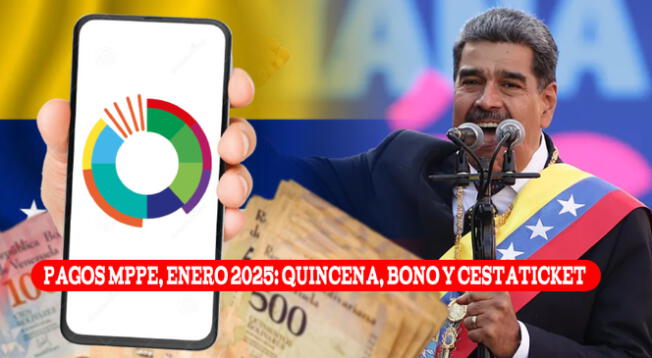 Los pagos MPPE de enero 2025 comenzarán a pagarse en los próximos días del mes.