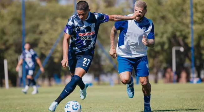 Alianza Lima enfrentó a Vélez en dos partidos amistosos.