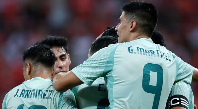 México se impuso y derrotó 2-0 a Internacional en partido amistoso internacional