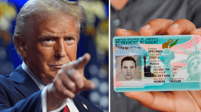 Donald Trump reafirma su intención de endurecer las políticas migratorias, generando preocupación en la comunidad latina sobre la obtención de la Green Card.