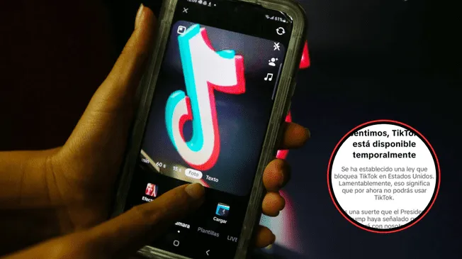 TikTok envía un sorprendente mensaje a usuarios de EE. UU.