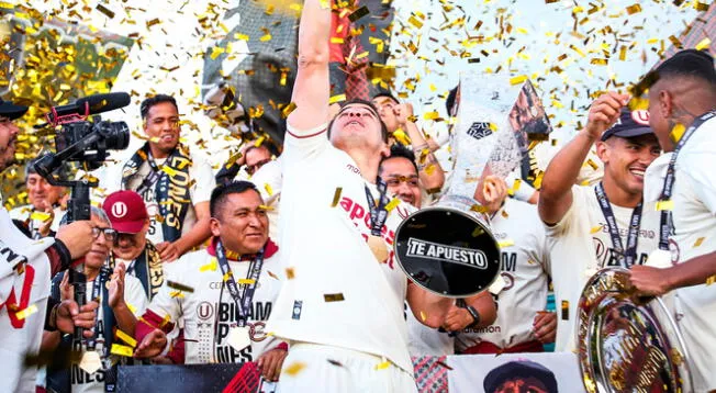 Universitario es el último campeón del fútbol peruano.