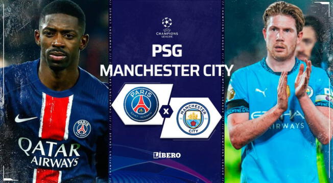 PSG vs. Manchester City EN VIVO por la Champions League