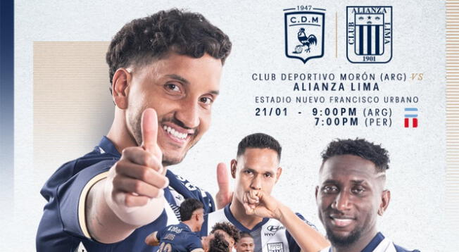 Alianza Lima confirmó canal para ver partido amistoso ante Deportivo Morón