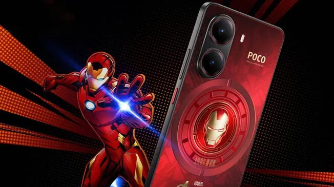 Este Xiaomi con diseño de Iron Man es el teléfono más buscado del 2025 por su potente procesador GAMER y su precio bajo