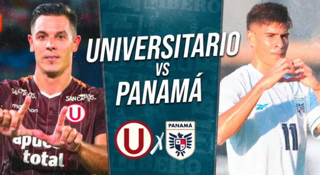 Universitario juega contra Panamá por la Noche Crema 2025