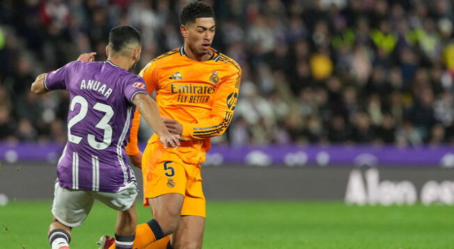 Real Madrid se midió contra Valladolid por LaLiga EA Sports.