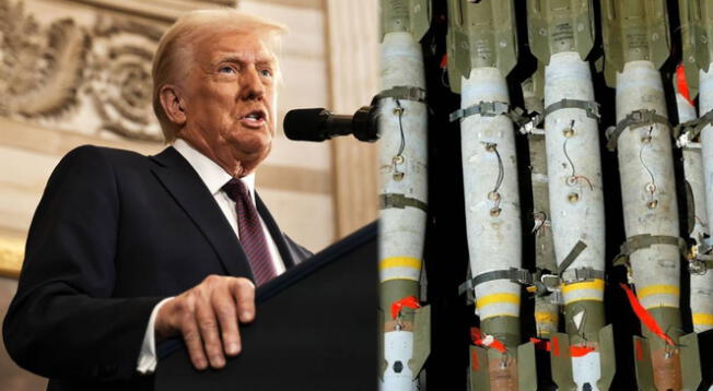 Trump envía bombas a Israel tras la suspensión de Biden.