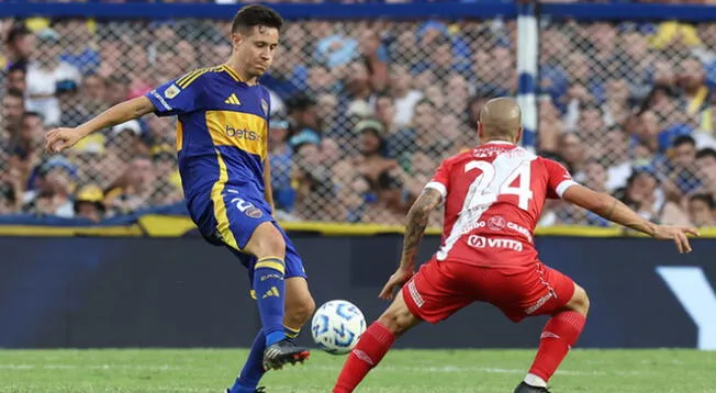 Boca y Argentinos Juniors midieron fuerzas en La Bombonera.