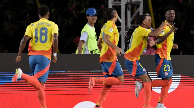 Colombia consiguió su primer triunfo en el Sudamericano Sub 20 2025.