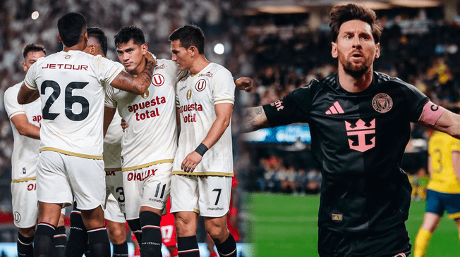 Universitario recibe este viernes a Inter Miami de Lionel Messi en el Estadio Monumental.