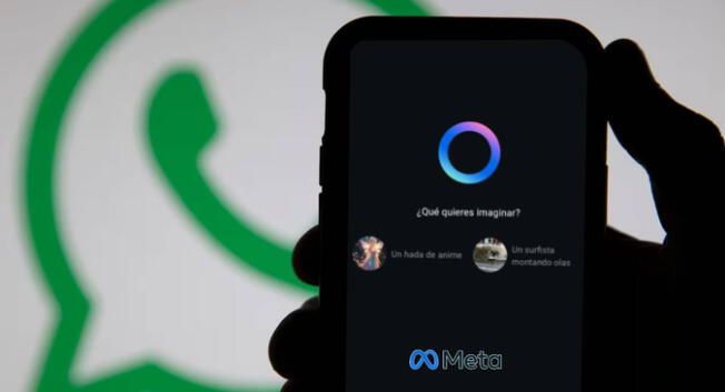 Cómo funciona la nueva función de WhatsApp llamada Imagine.