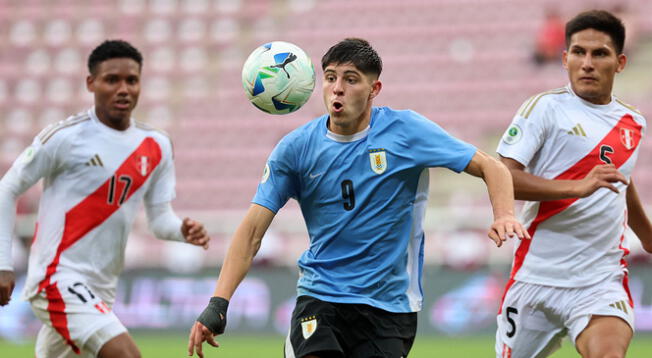 Perú perdió 2-0 contra Uruguay por el Sudamericano Sub-20