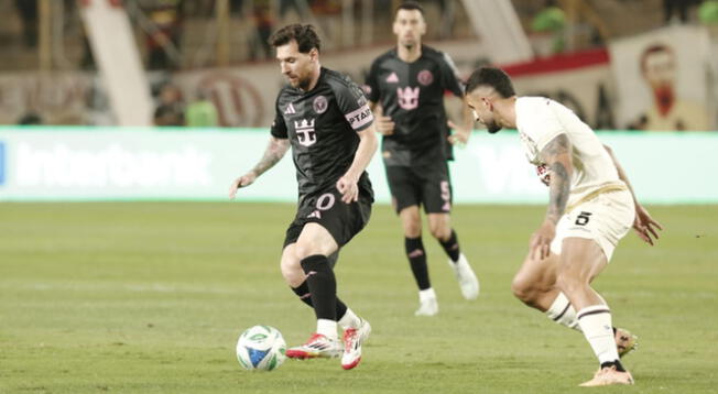 Universitario vs. Inter Miami jugaron un partido amistoso con Lionel Messi.