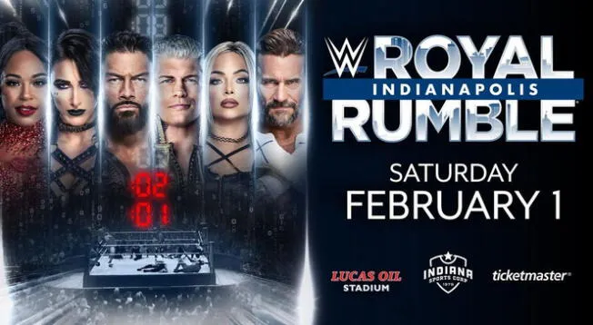 WWE Royal Rumble 2025 EN VIVO.